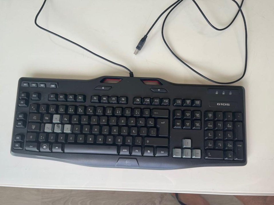 Logitech G105 klavye Dayanıklı - Görsel 2