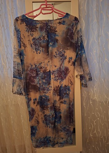 Ekol şifon elbise - Görsel 3