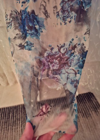 Ekol şifon elbise - Görsel 4