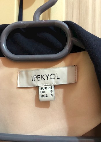 ipekyol İpekyol Lacivert Kadın Ofis Ceket Notch Yaka