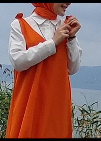 m Beden turuncu Renk Temiz Jile 