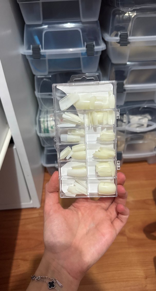 Beyaz Takma Tırnak Seti 100 Parça - Görsel 2