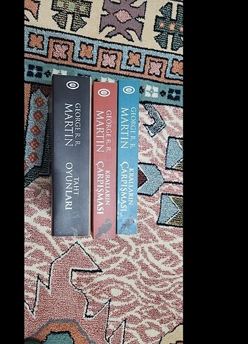 Taht oyunları serisi (ilk 3 kitap)