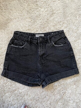 Pimkie siyah şort +bershka şort