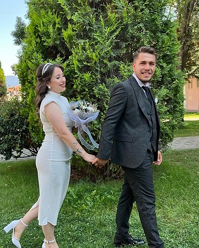m Beden Nikah elbisesi