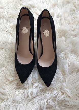 40 Beden Süet Stiletto