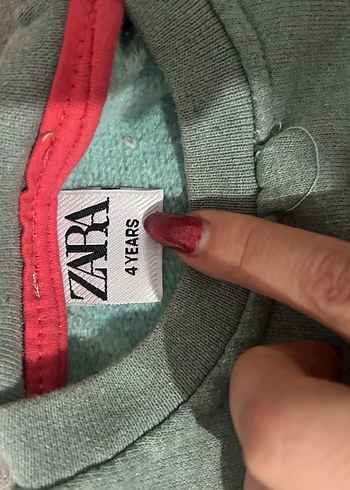 Yeşil Baskılı Kız Çocuk Takım - Görsel 2