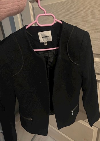 Siyah Kadın Blazer Ceket - Görsel 2