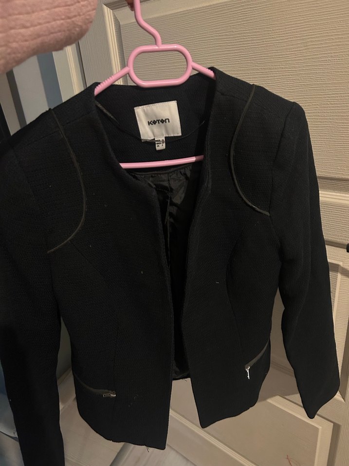 Siyah Kadın Blazer Ceket - Görsel 2