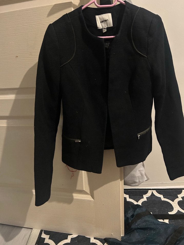 Siyah Kadın Blazer Ceket - Görsel 4