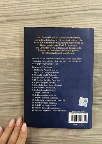 Başarının Anahtarları - Napoleon Hill - Görsel 2