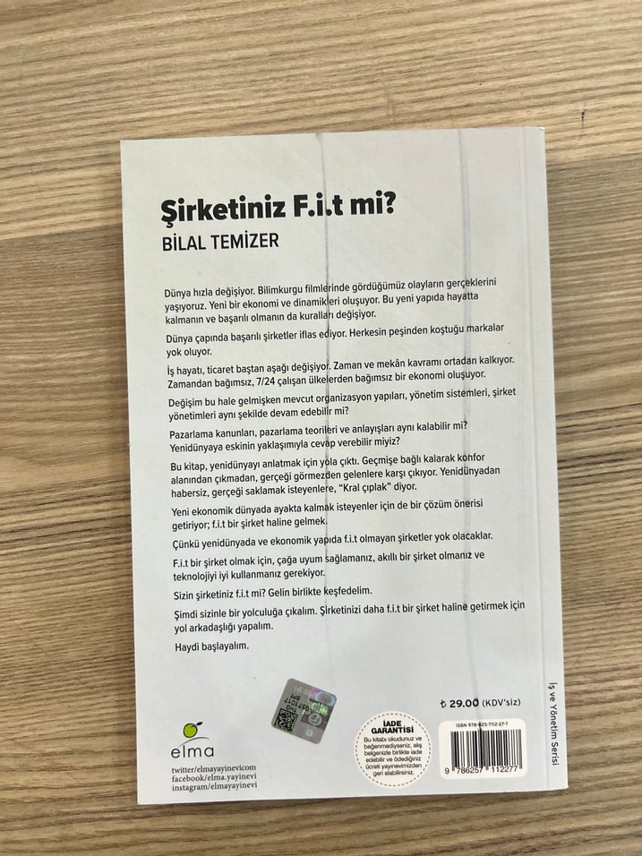 Şirketiniz F.i.t mi? - Bilal Temizer - Görsel 2