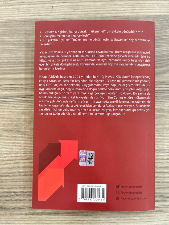 İyi'den Mükemmel Şirkete - Jim Collins - Görsel 2