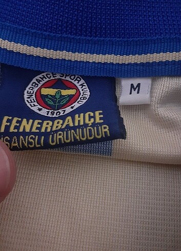 m Beden sarı Renk 2002-2003 orijinal Fenerbahçe forması