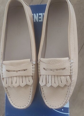Hotiç hakiki deri babet/ loafer 38/39