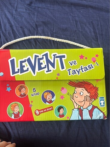  Beden Renk Levent ve Tayfasi 1. Set (5 kitap)