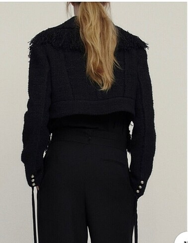 xs Beden siyah Renk Zara Blazer