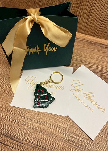 Yılbası Kadın Anahtarlık - Görsel 2