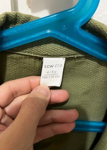 Erkek Çocuk Haki Uzun Kollu Keten Gömlek - Görsel 2