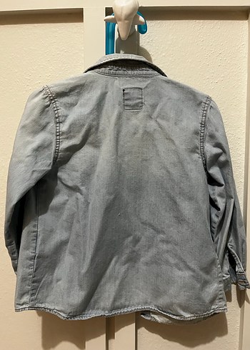 Erkek Çocuk Denim Gömlek - Görsel 4