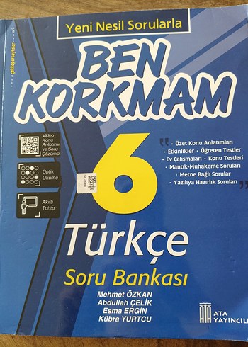 Ben Korkmam 6. Sınıf Türkçe Soru Bankası