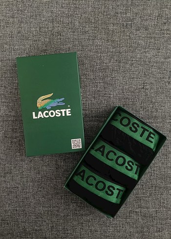 Lacoste Erkek Yeşil Baskılı Mini Boxer