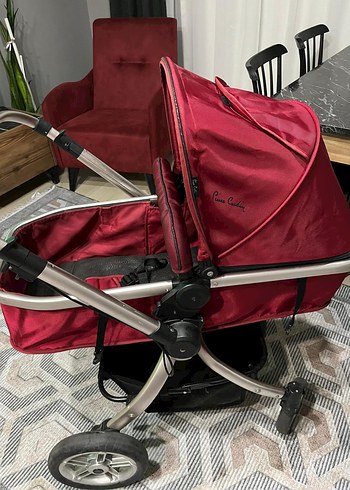 15-36 kg Beden kırmızı Renk Pierre cardin travel sistem bebek arabası
