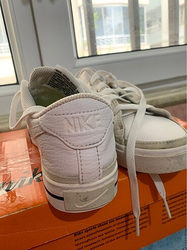 36 Beden beyaz Renk Nike spor orjinal