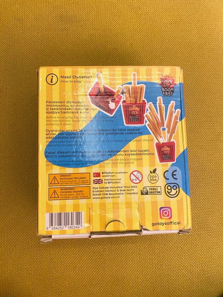 Patlayan Patates Oyuncak - Görsel 4