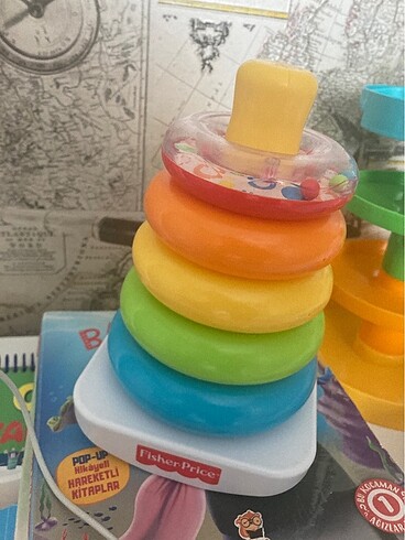 Fisher price renkli halkalar