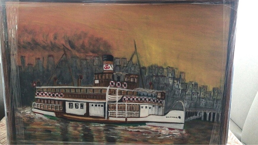 Resim tablo Acrylic boya 50x70