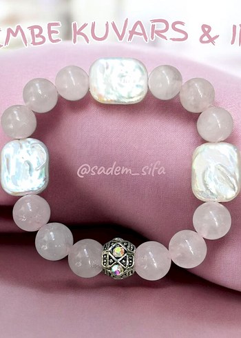 Zara Pembe Kuvars İnci