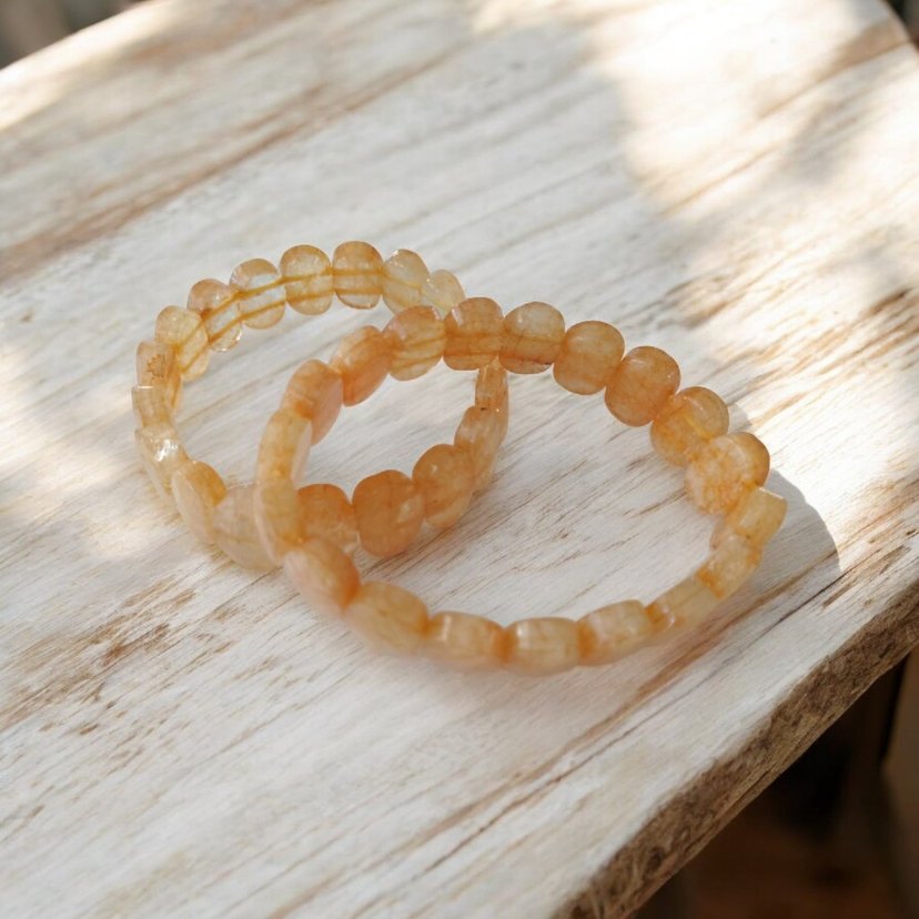 SİTRİN Taşı Rolex Bileklik - Görsel 3