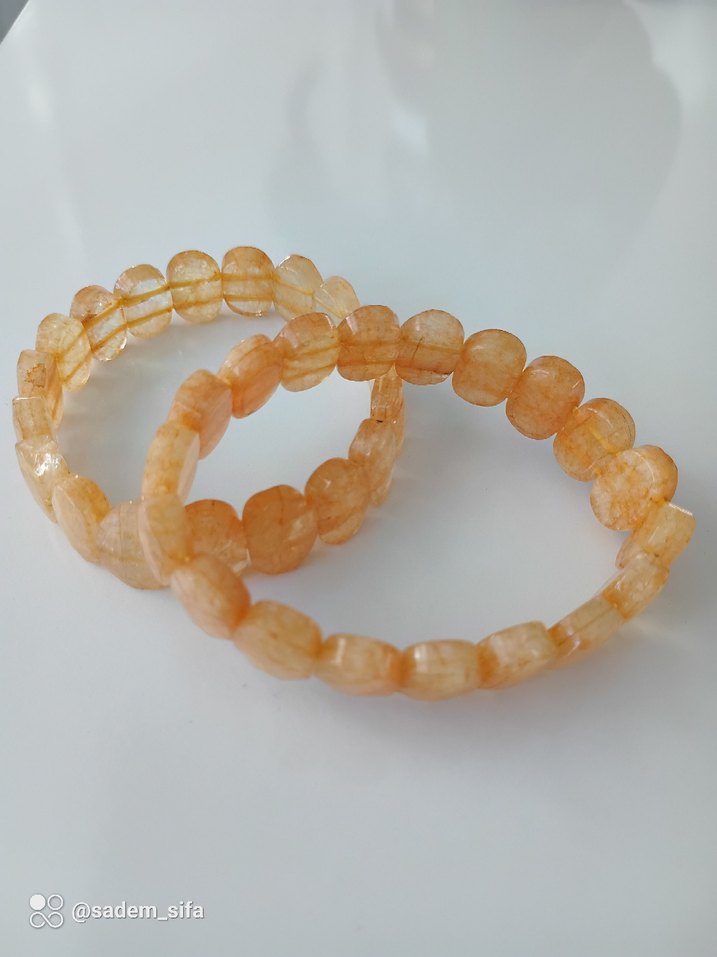 SİTRİN Taşı Rolex Bileklik - Görsel 4