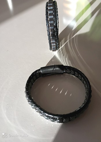 Hematid Deri Erkek Bileklik - Görsel 4