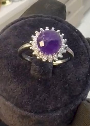 Ametist Yüzük - Görsel 3