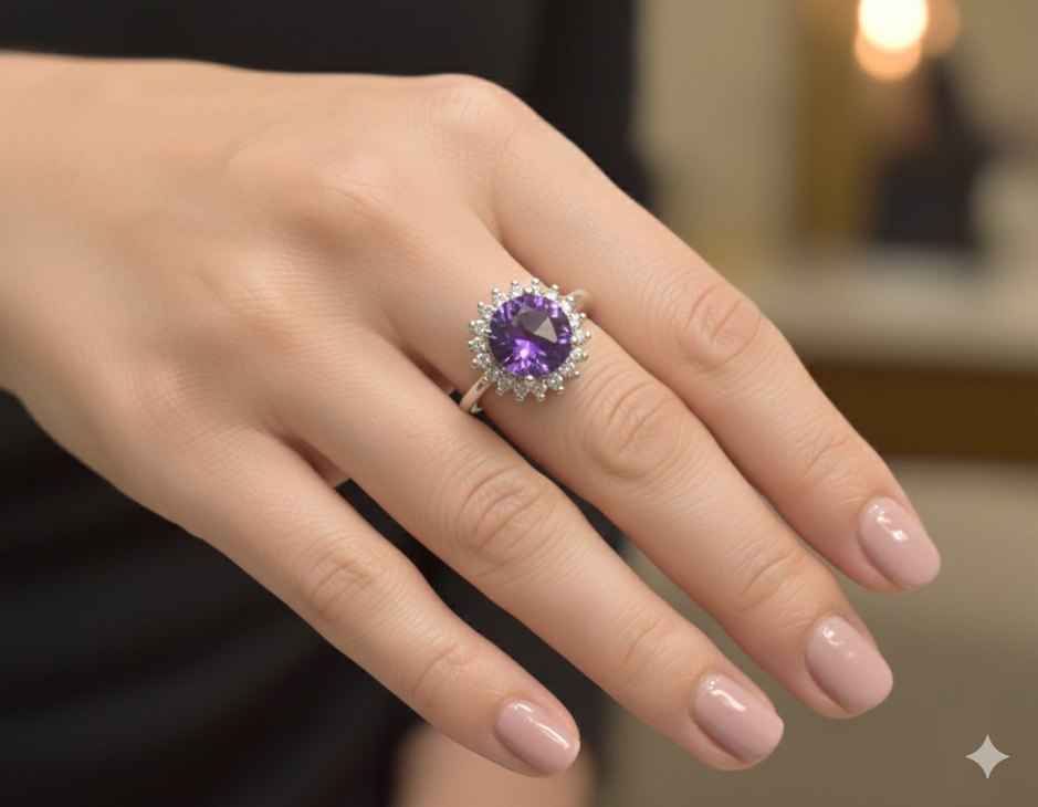 Ametist Yüzük - Görsel 2