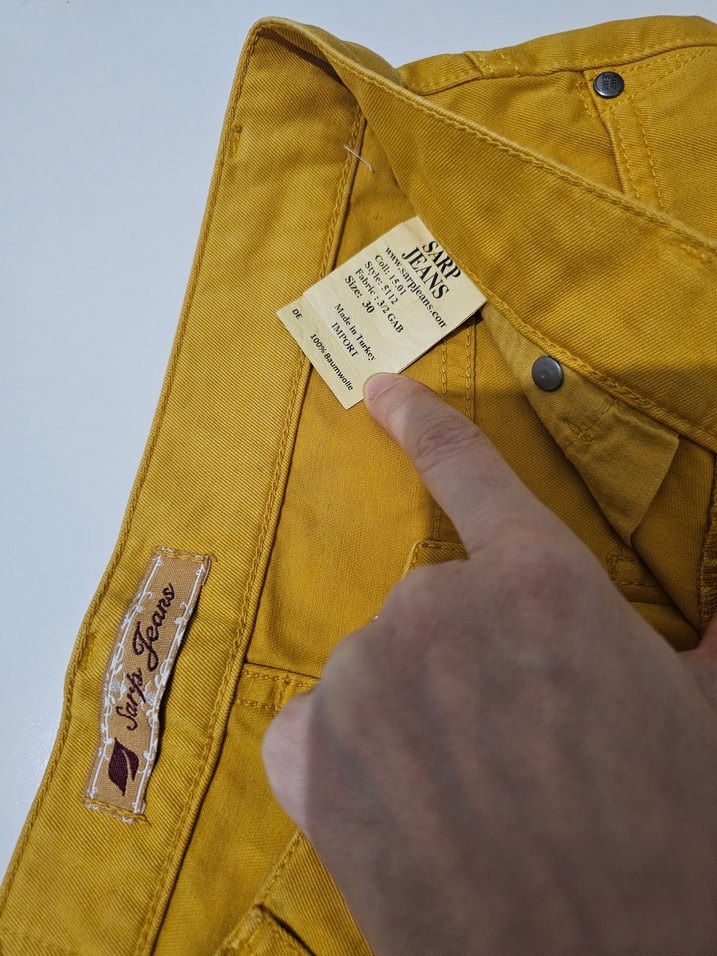 Sarı Kısa Street Wear Erkek Şort - Görsel 4