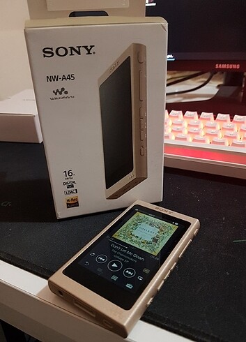 Sony nw a45 müzik çalar walkman