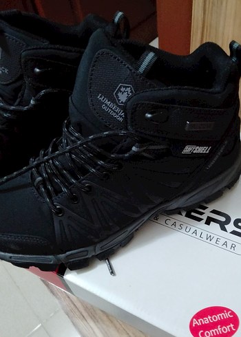 Siyah Bağcıklı Erkek Outdoor Bot - Görsel 3