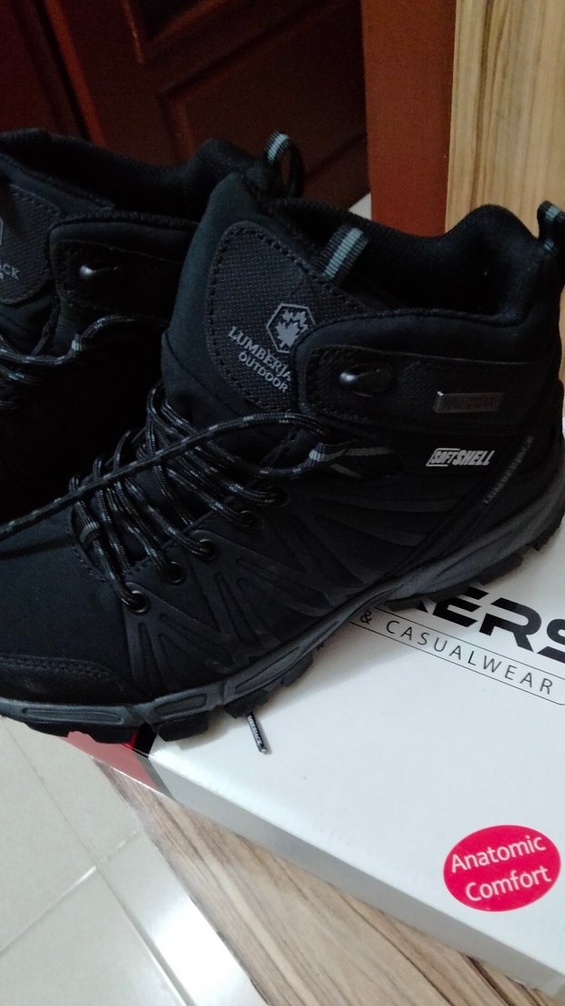 Siyah Bağcıklı Erkek Outdoor Bot - Görsel 3