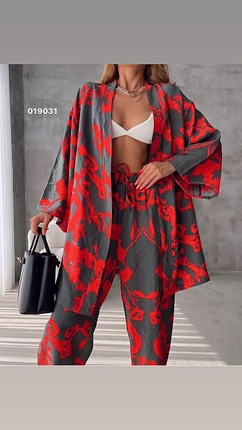 Pantolon kimono takım