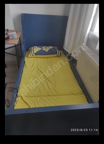 Beden mavi Renk Ikea karyola