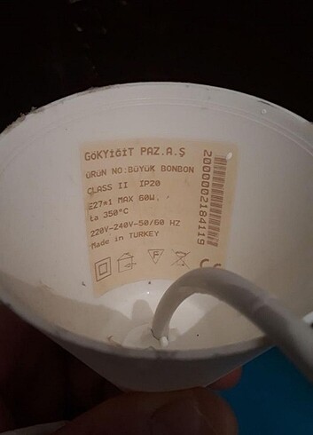 Ikea Sarkıt avize 