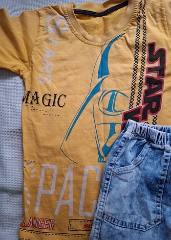 LC Waikiki Erkek Çocuk Renkli Batik Desenli Tişört
