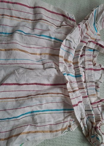 Püsküllü Nakışlı Kız Elbise - Görsel 8