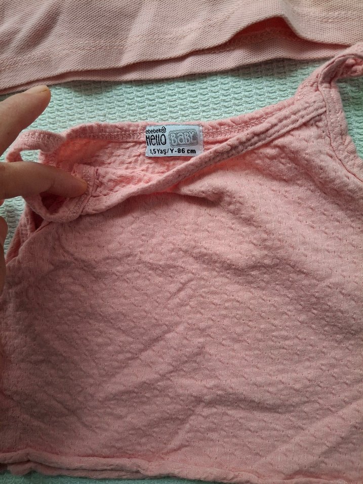 Püsküllü Nakışlı Kız Elbise - Görsel 5