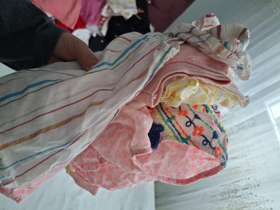 Püsküllü Nakışlı Kız Elbise - Görsel 2