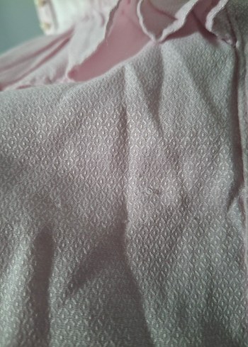 Kız Çocuk Pembe Kolsuz Yakalı gömlek - Görsel 3