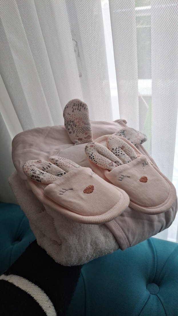 havlu terlik takım - Görsel 5